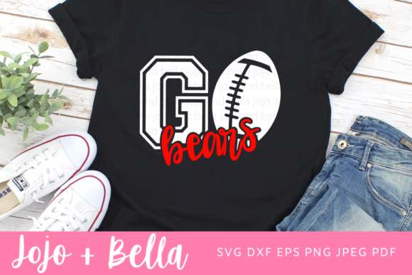 Go Bears SVG: Football Graphics for Crafts & Brand Projects